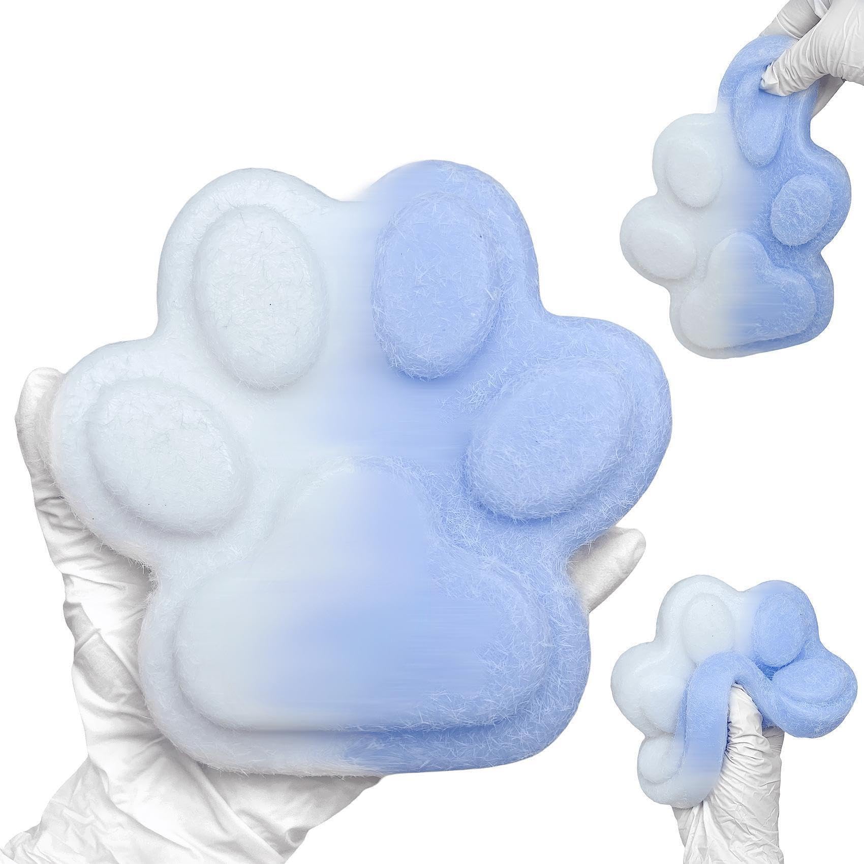 Schylling NeeDoh Crystal - Sensory Squeeze Toy - Shimmering Liquid Filling - 2.25" Wide - Color May Vary (Pack of 1)