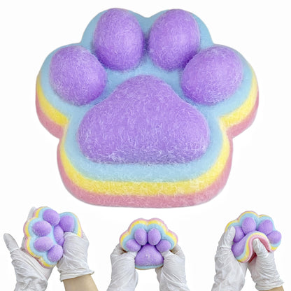 Schylling NeeDoh Crystal - Sensory Squeeze Toy - Shimmering Liquid Filling - 2.25" Wide - Color May Vary (Pack of 1)